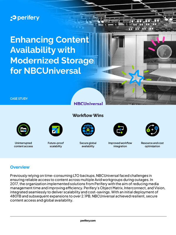 Enhancing Content Availability with Modernized Storage for NBCUniversal