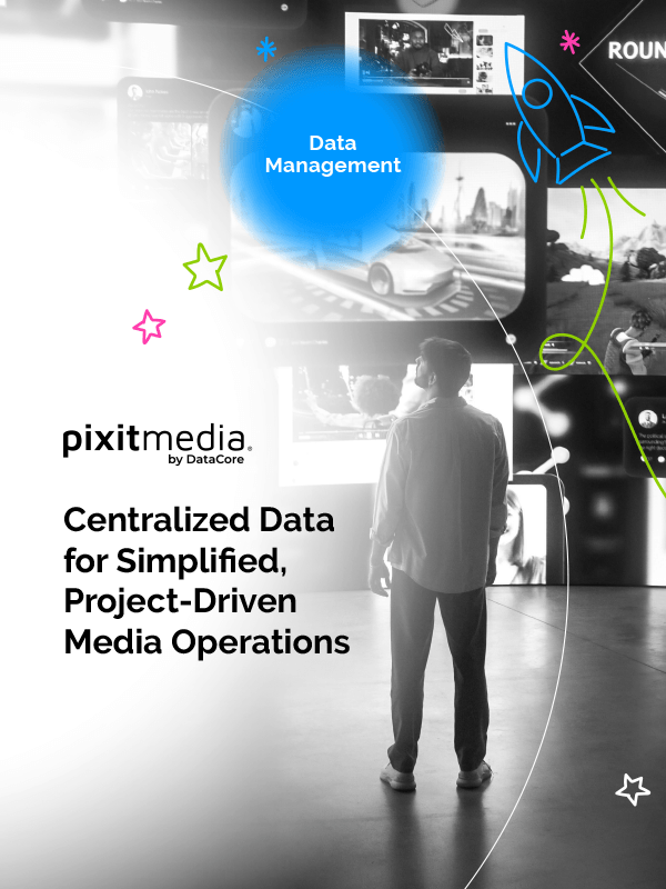 Centralized data for simplified, project-driven media operations